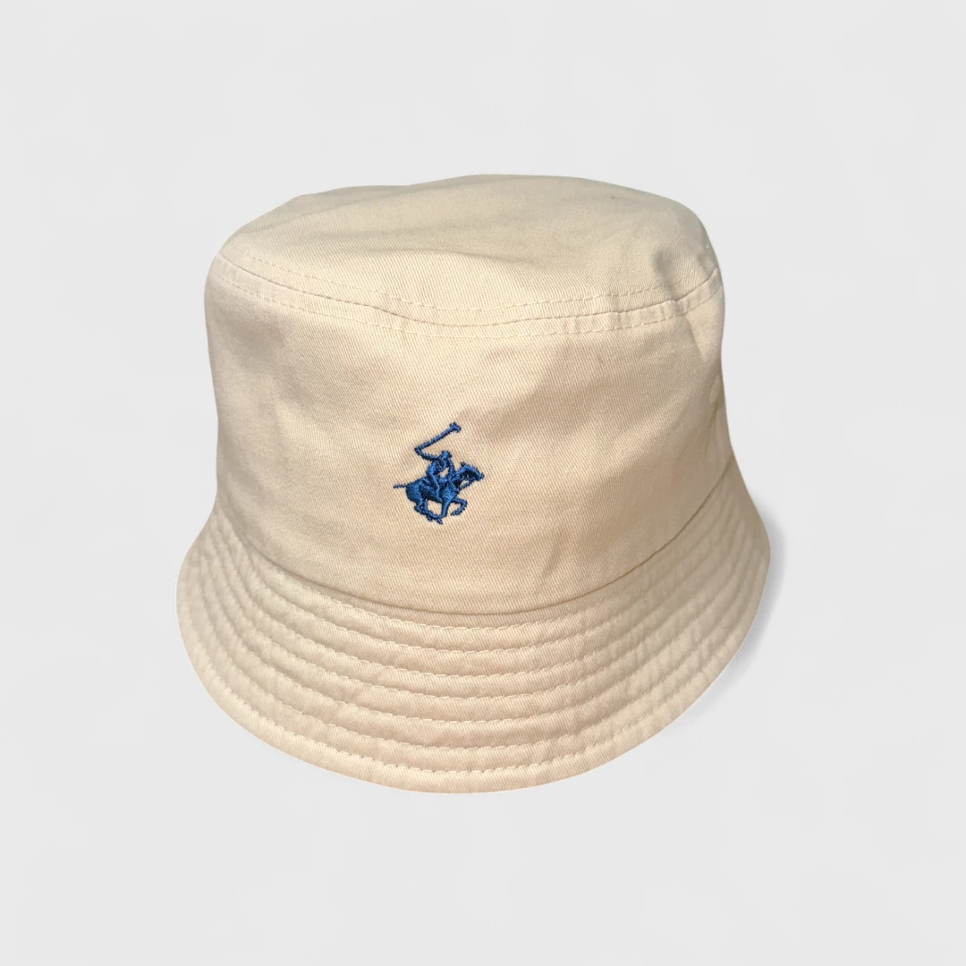 Бежевая панама Polo