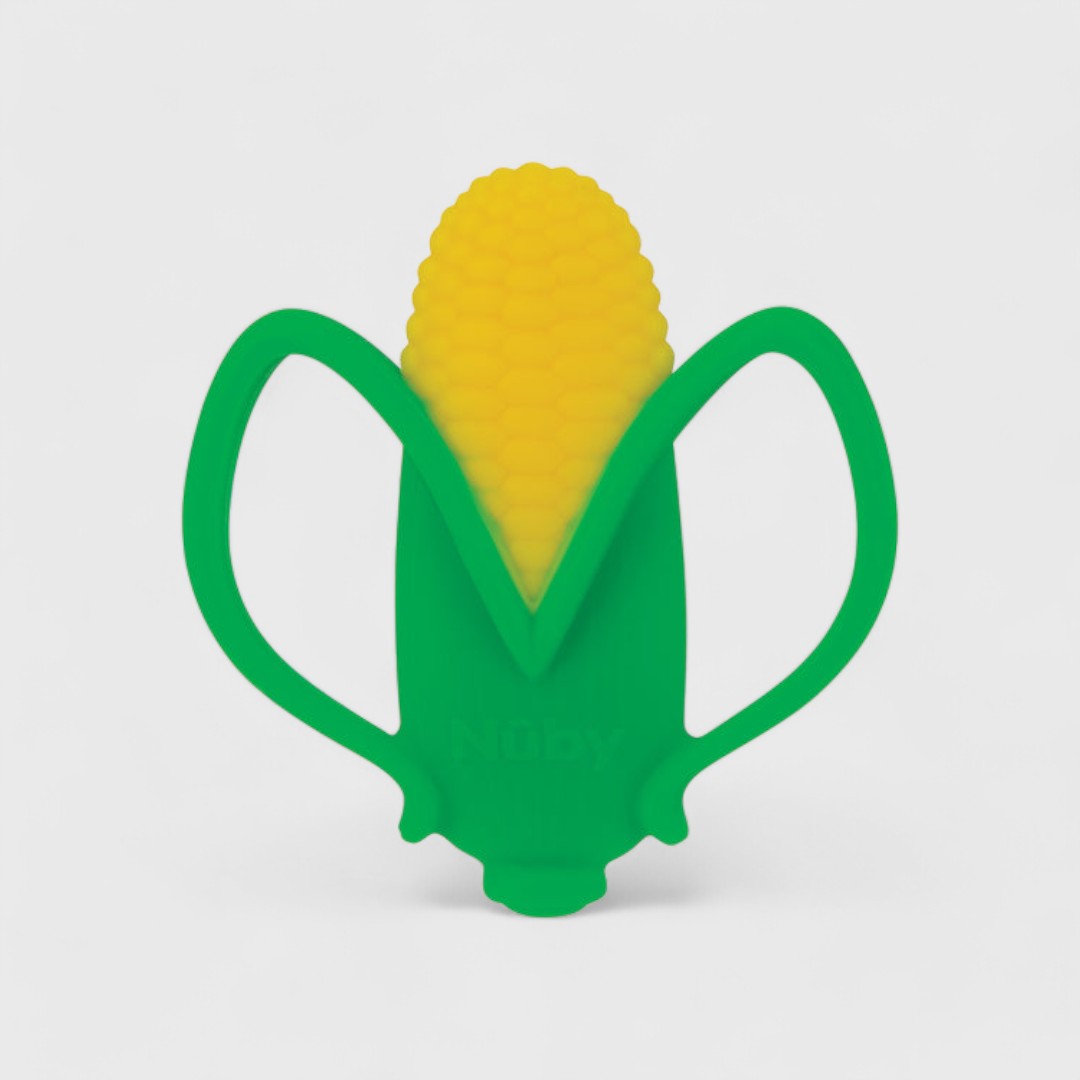 Nuby Силиконовый вегетарианский прорезыватель для зубов