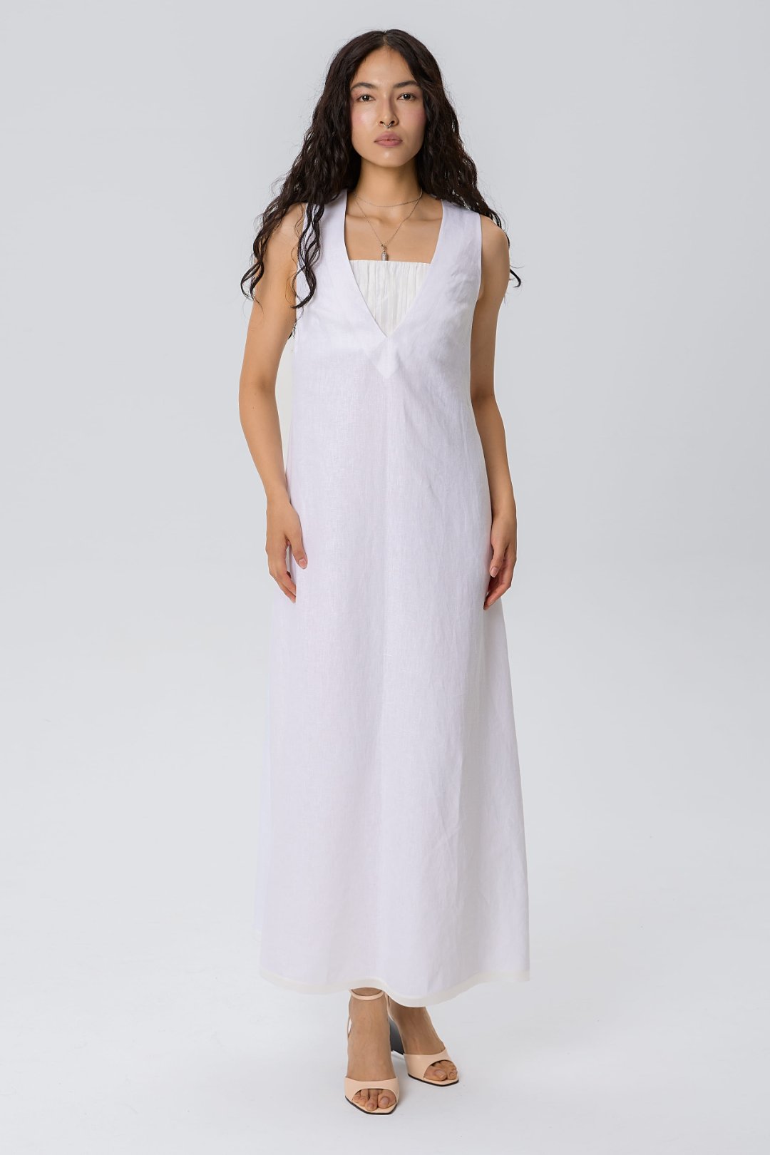 White Hera Dress with Top