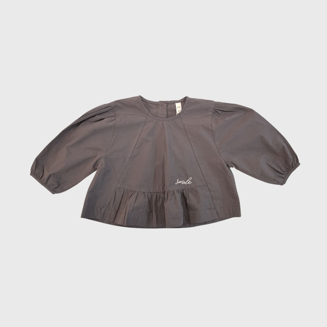Графитовая блузка smile