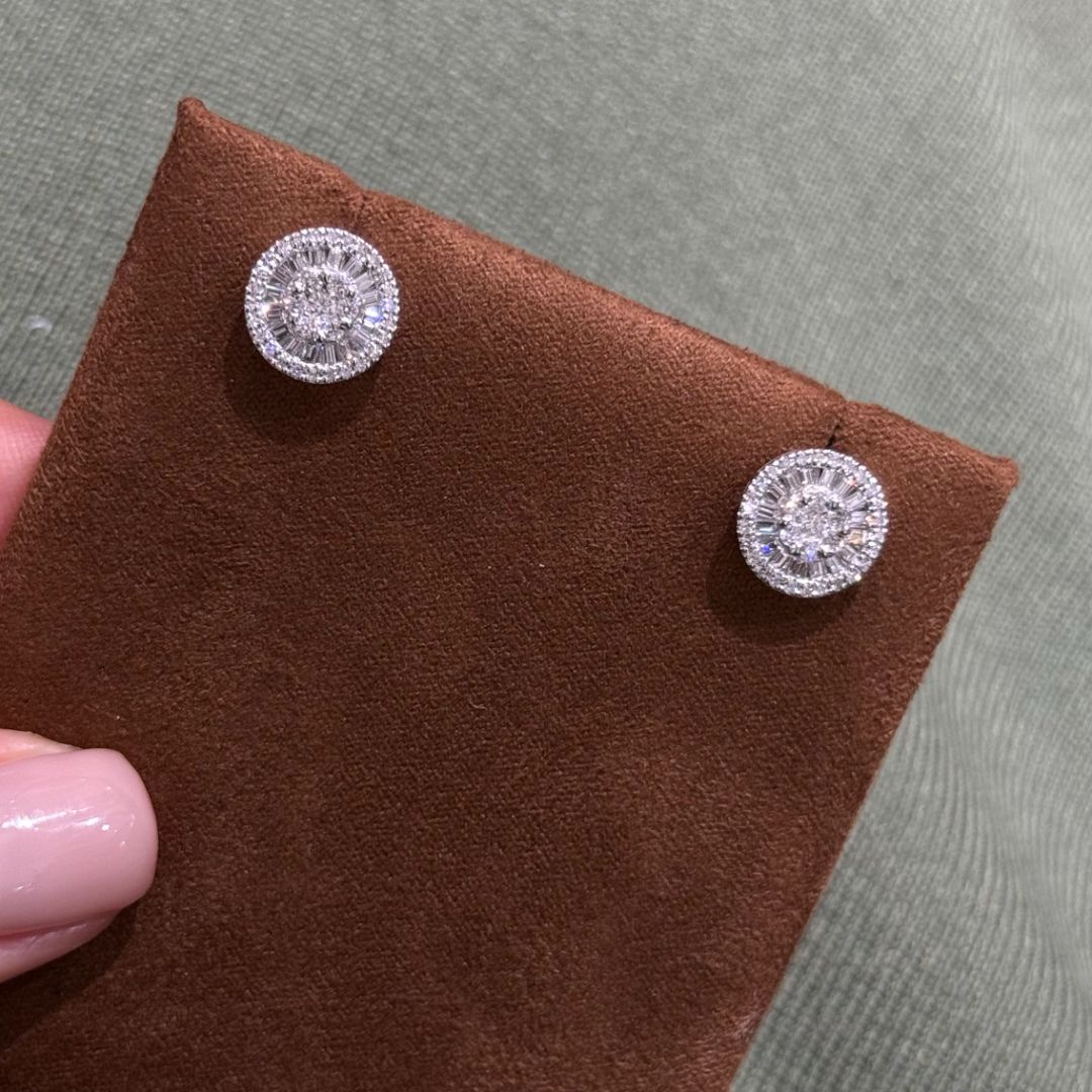 Бриллиантовые серьги