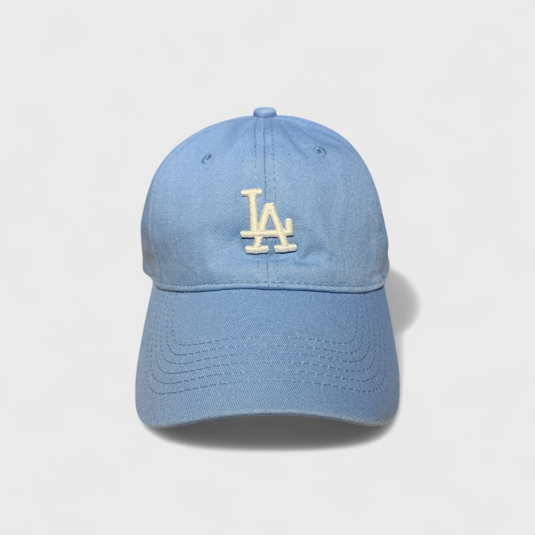 Голубая бейсболка LA