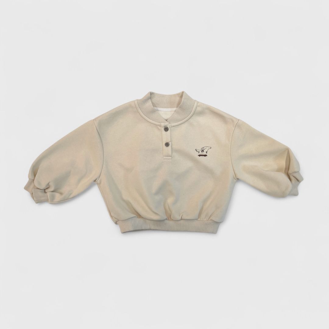 Айвори свитшот dog