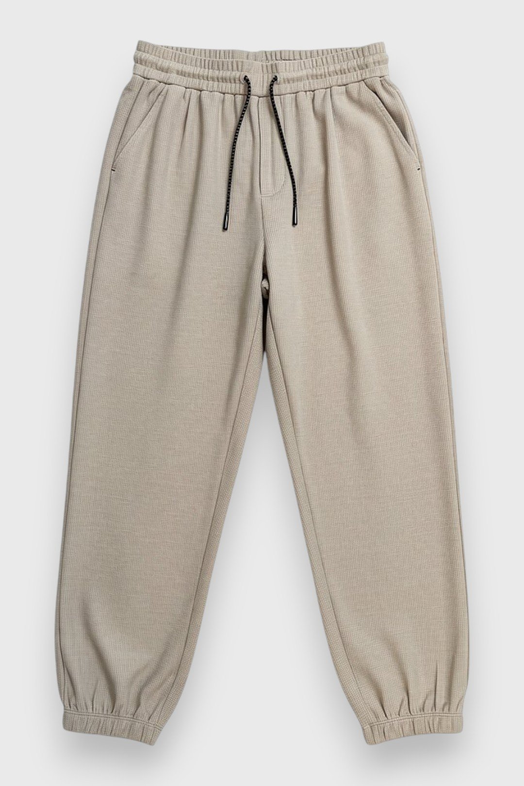 Бежевые спортивные штаны