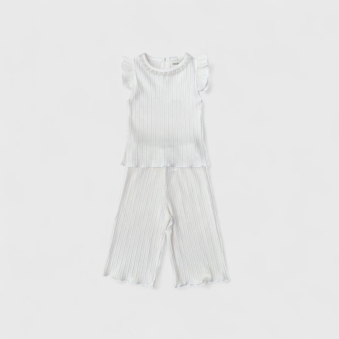 Белый комплект для девочек
