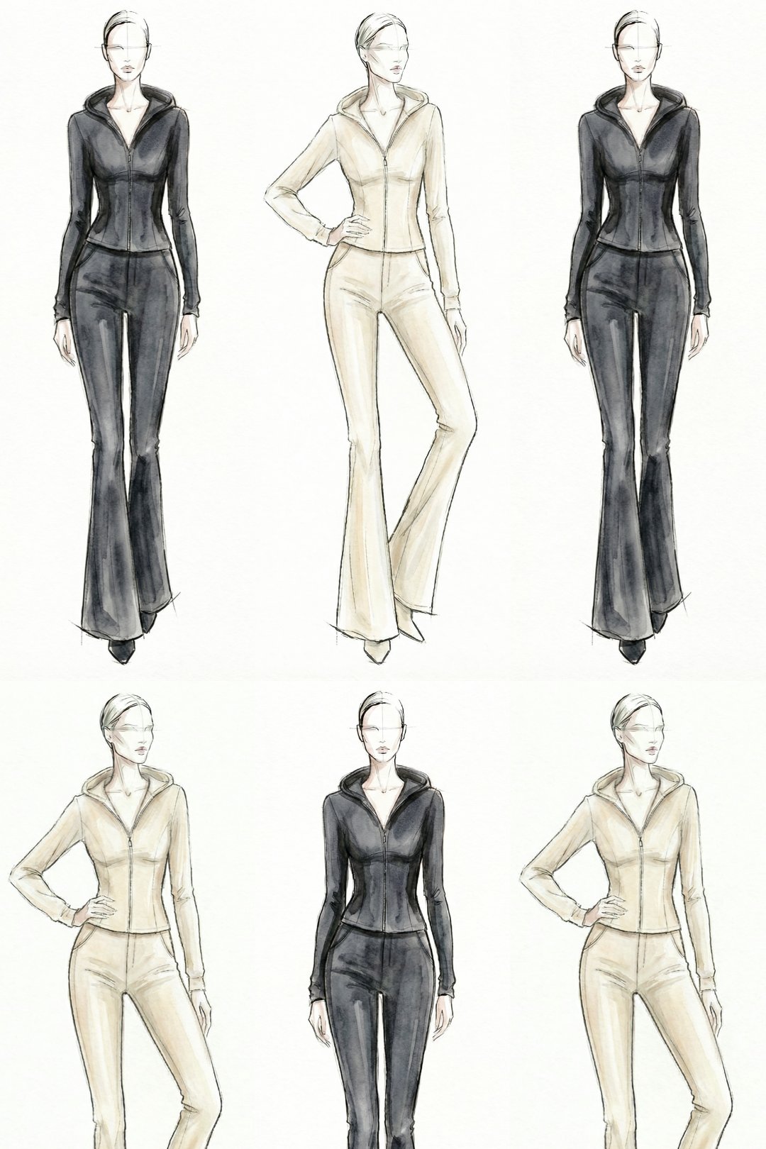 Judy Grey Two-Piece Set