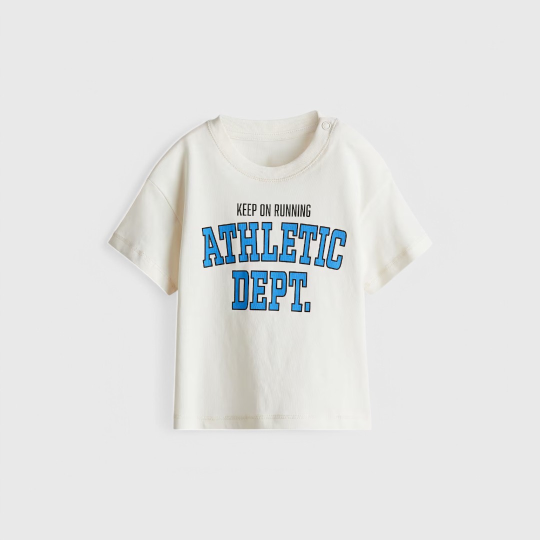 H&M Белая футболка Athletic Dept