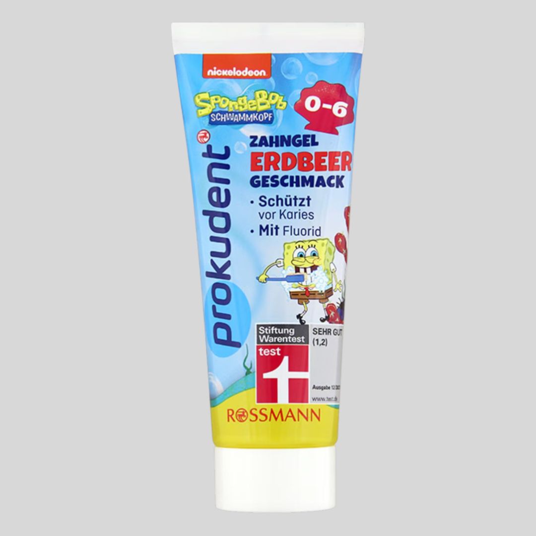 ЗУБНАЯ ПАСТА PROKUDENT 0-6 ЛЕТ СО ВКУСОМ КЛУБНИКИ