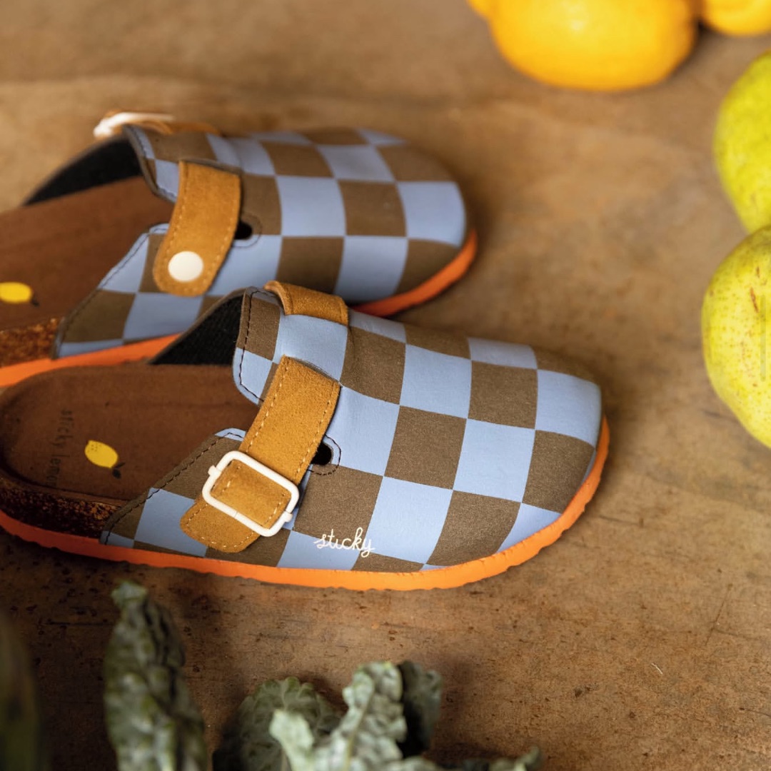 Клоги в клетку от Sticky Lemon