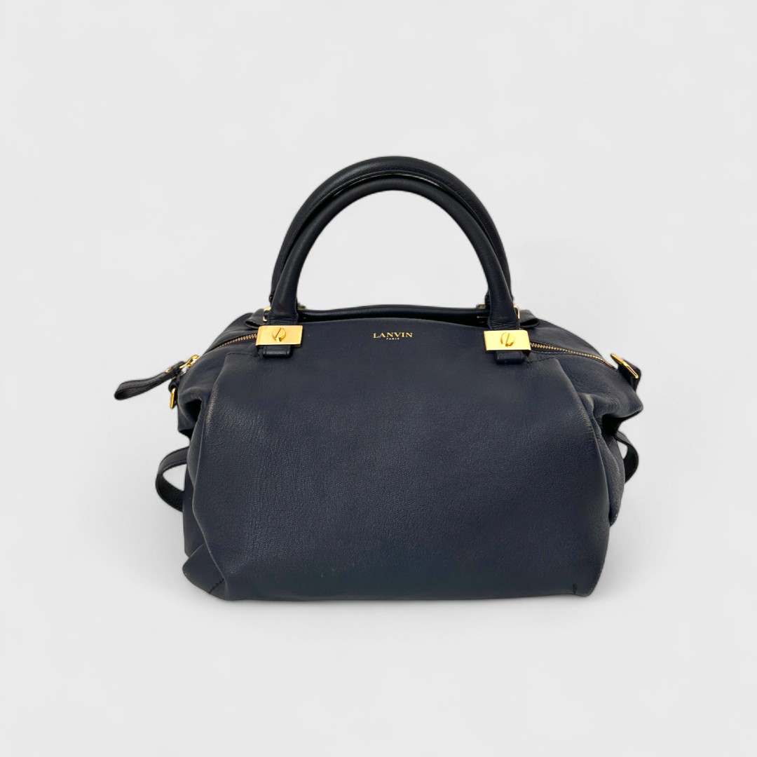 Темно-синяя сумка