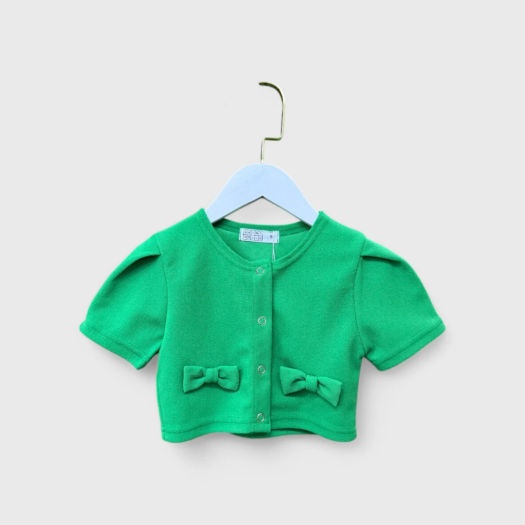 Зеленая кофточка