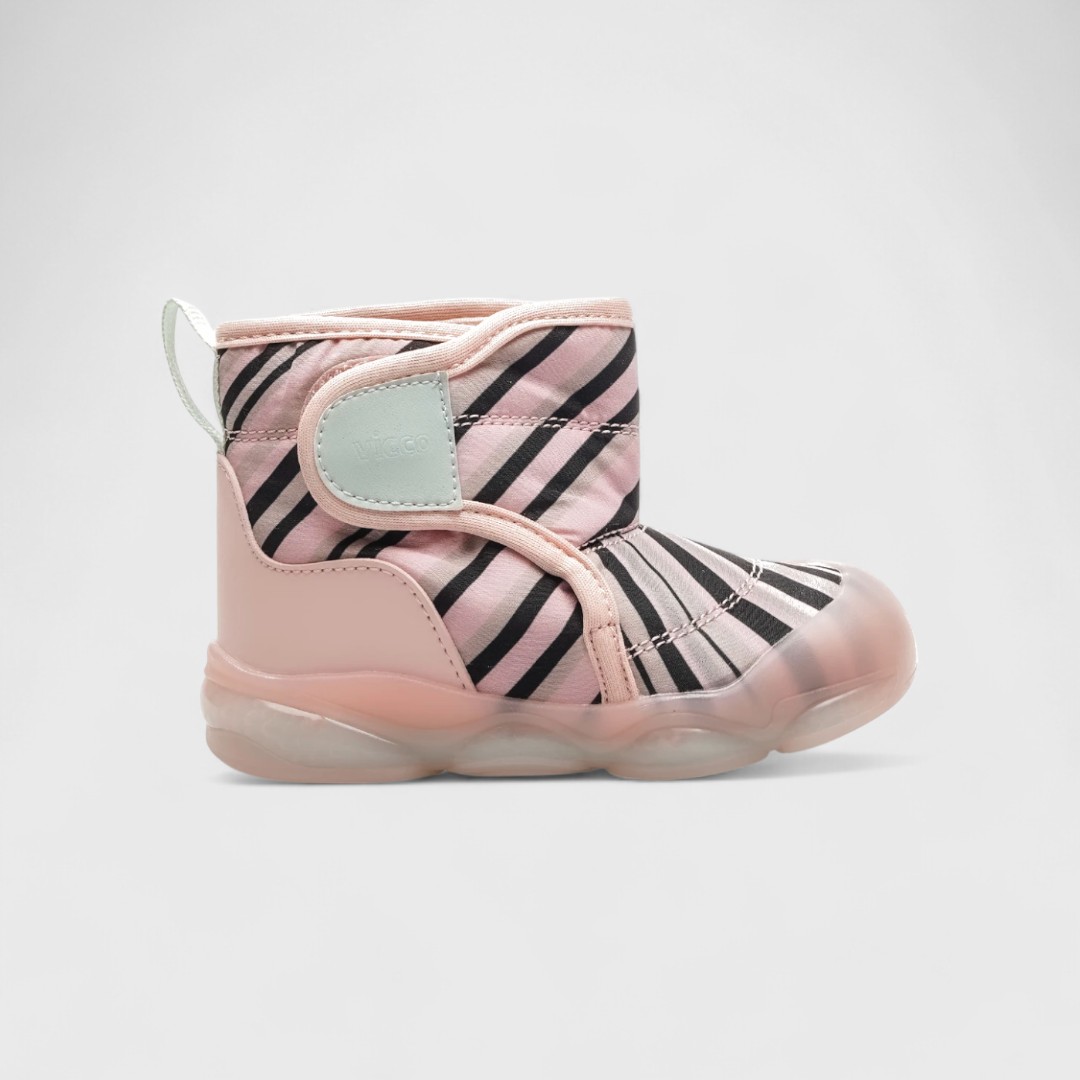 Vicco розовые ботинки с полосками