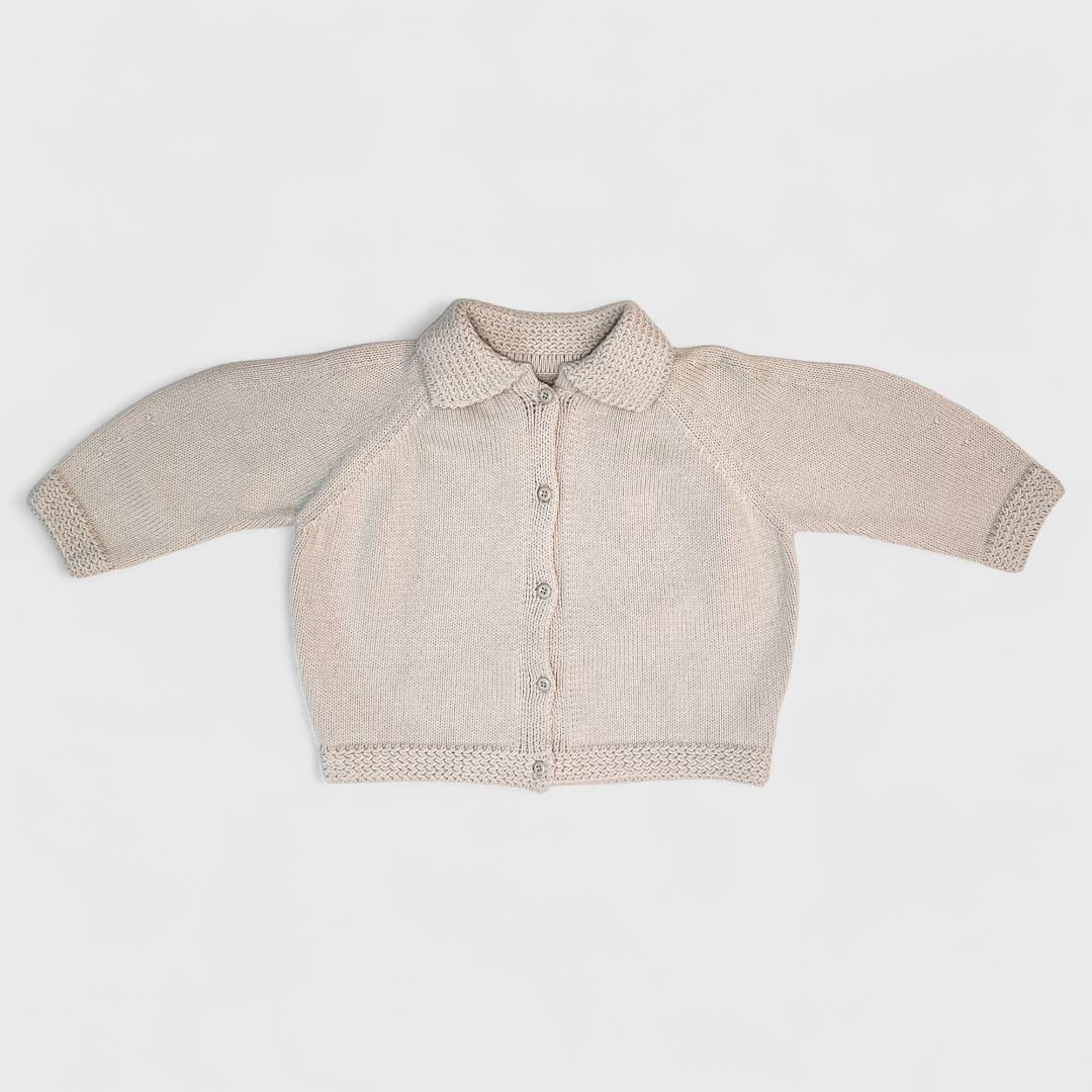 Бежевый кардиган