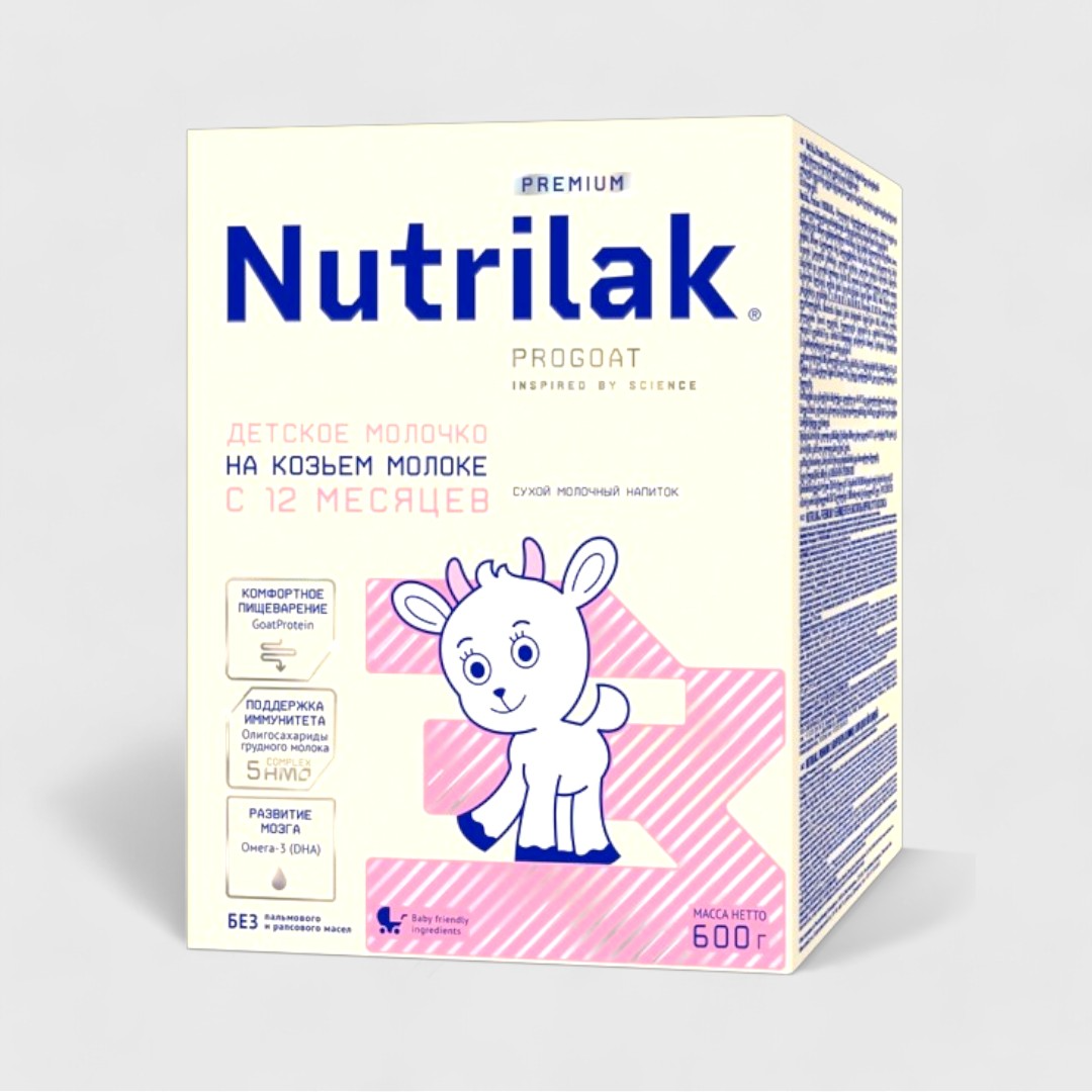 Nutrilak 3 на козьем молоке, 600 г