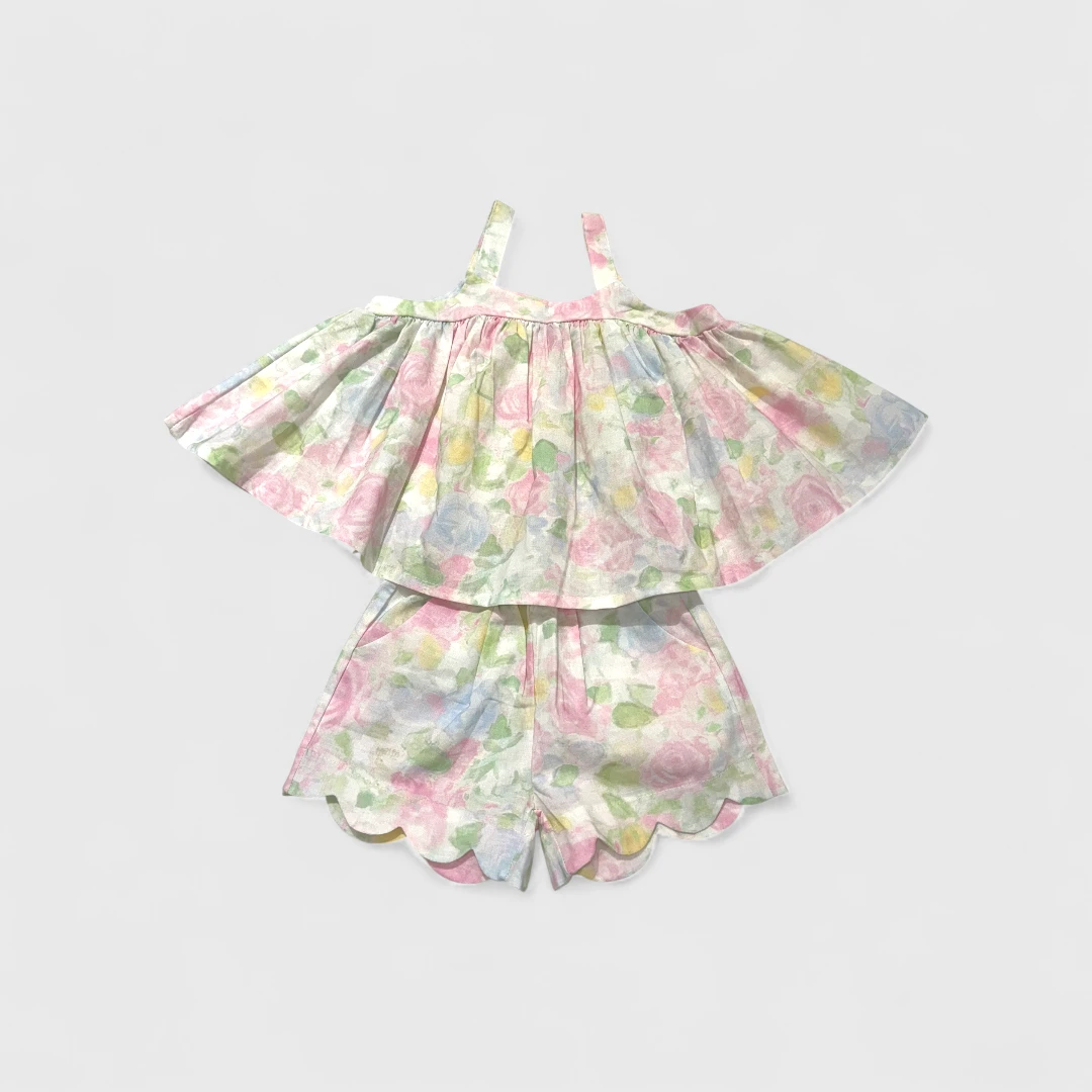 Многоцветный комплект для девочки