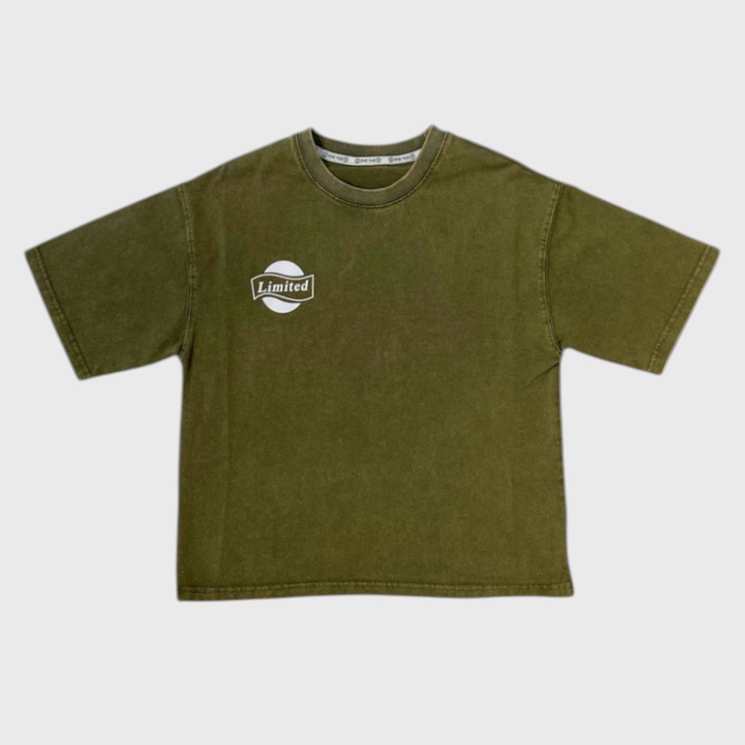 Оливковая футболка Limited Edition