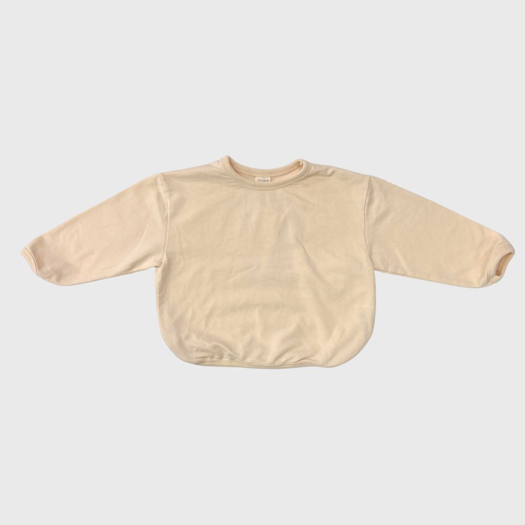 Бежевый свитшот для детей