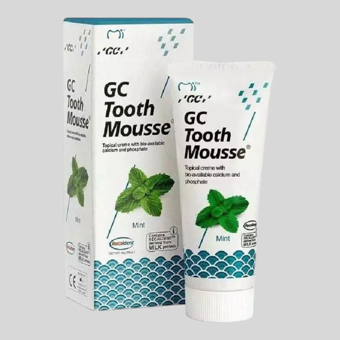 РЕМИНЕРАЛИЗИРУЮЩИЙ КРЕМ GC TOOTH MOUSSE, МЯТА 35 МЛ