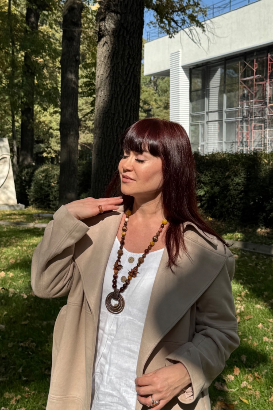 Тибетские Бусы из натуральныго камня агат 