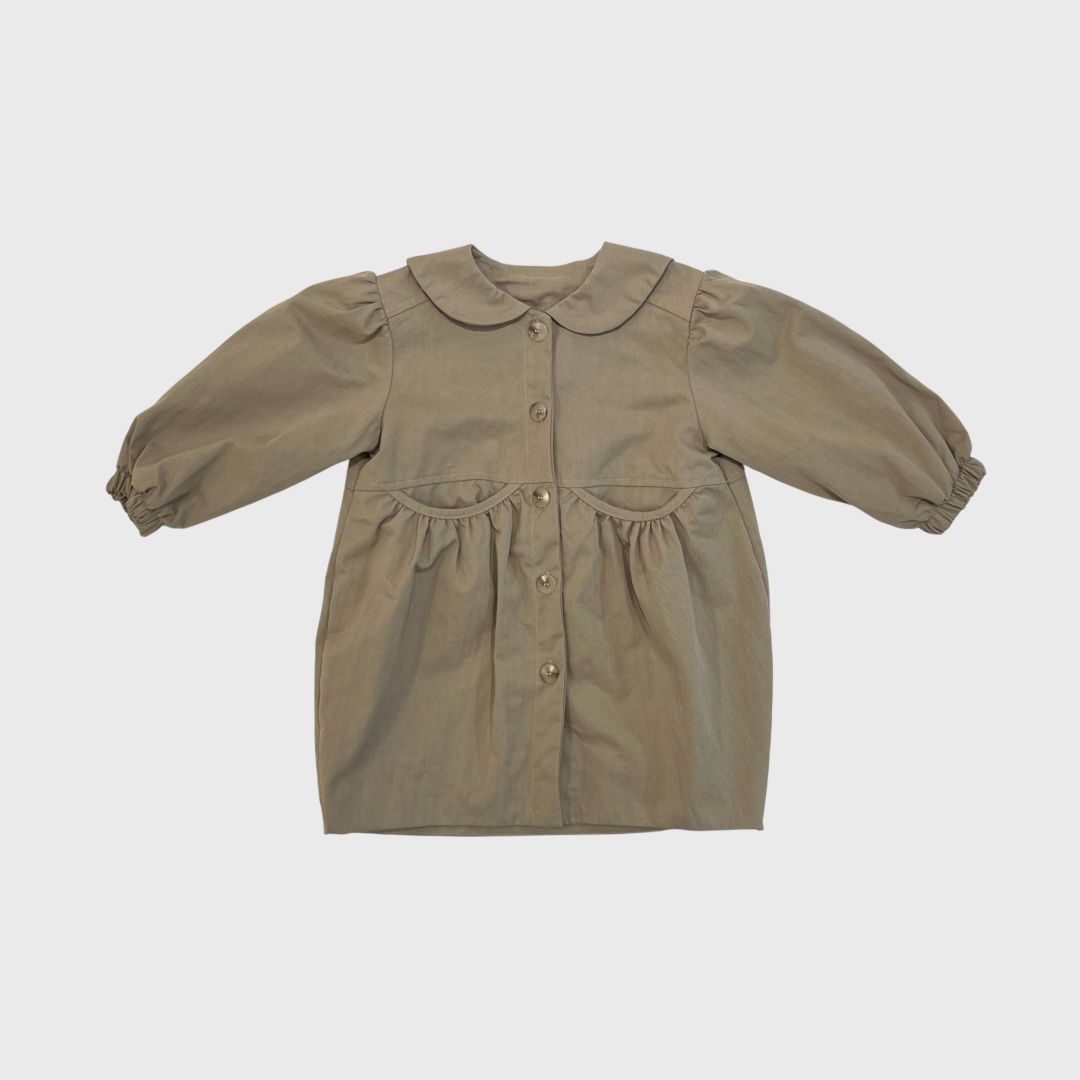 Хаки тренч Beet