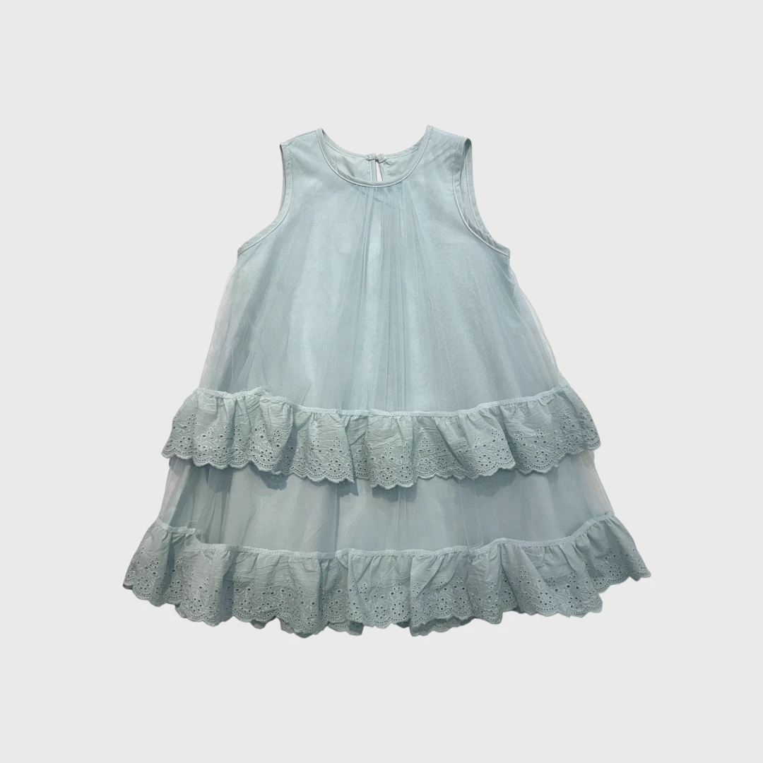 Нежное платье (фатин + хлопок)