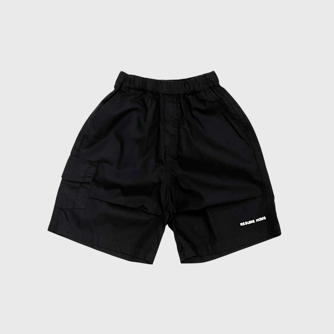 Черные шорты RESUME HOME