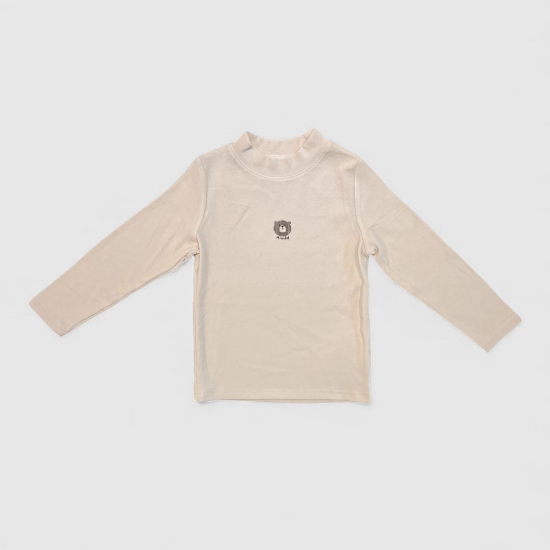 Молочный лонгслив nice day