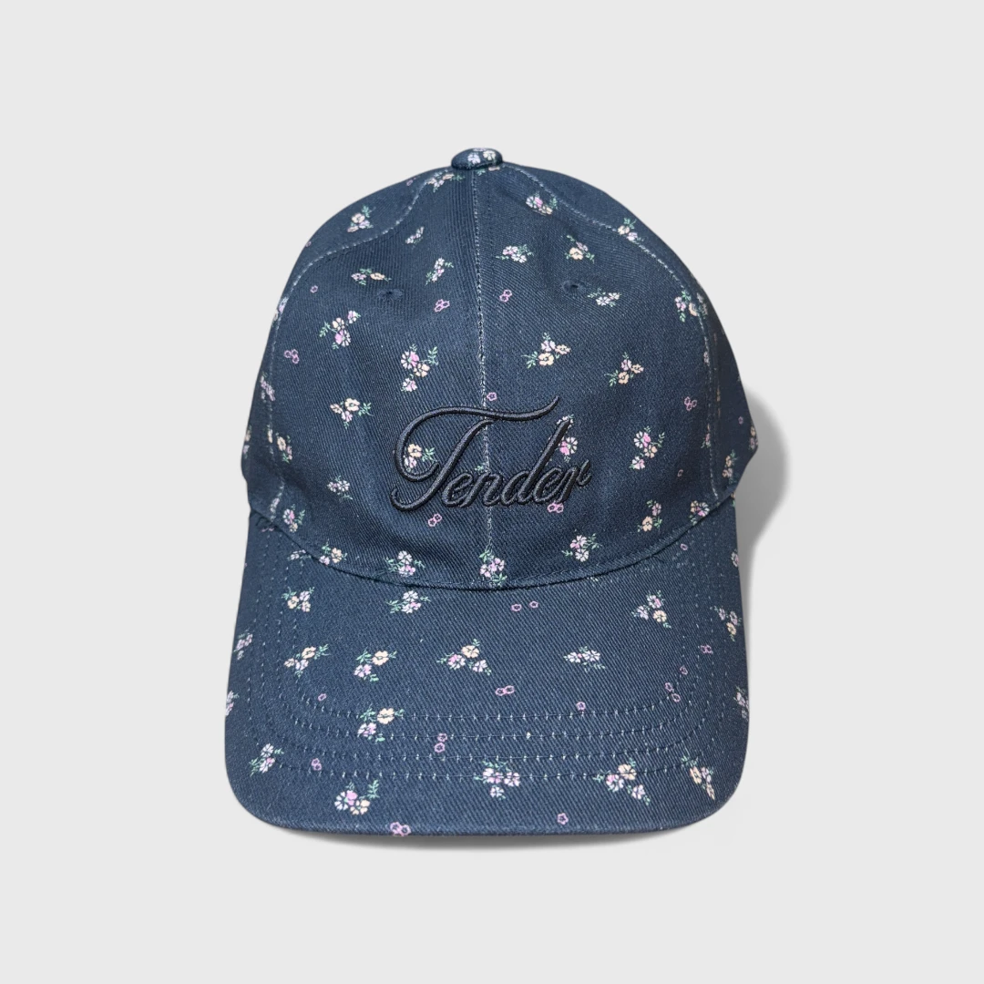 Цветная кепка Tender (белая, синяя)