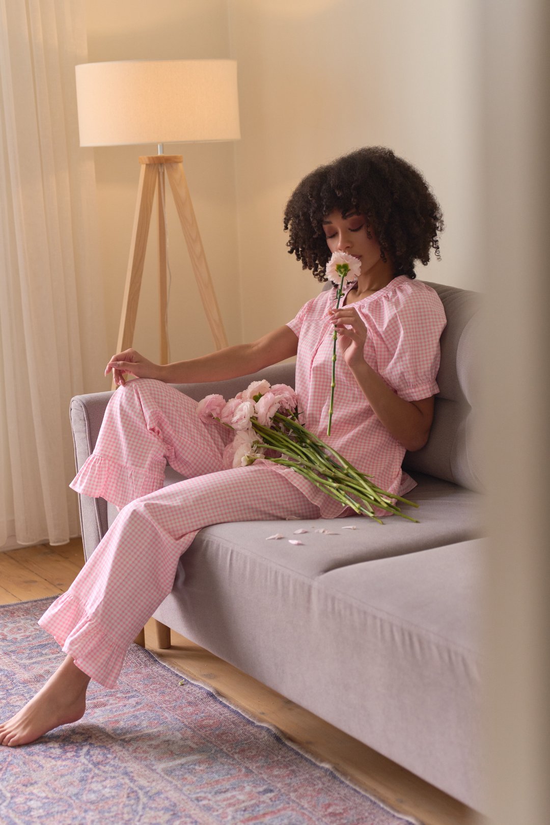 Пижама | Pink Dreams | Клетка