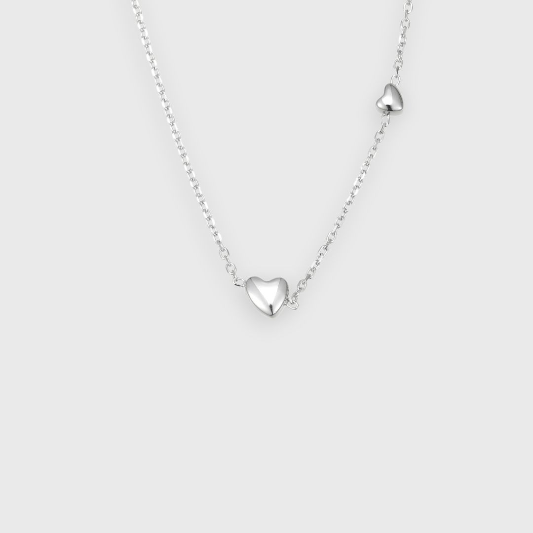 Колье-чокер с миниатюрными сердцами из коллекции Heart & Ribbon