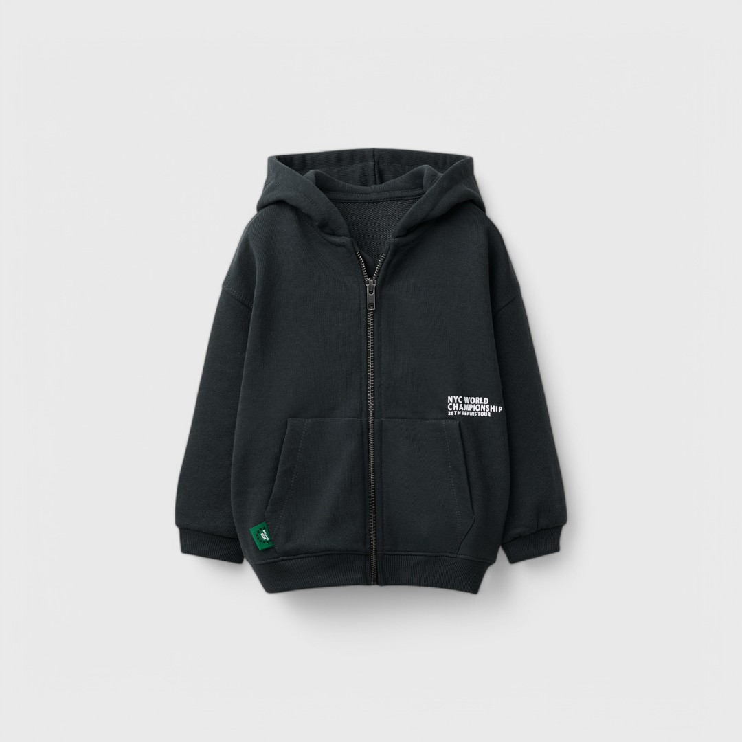 Zara черное худи