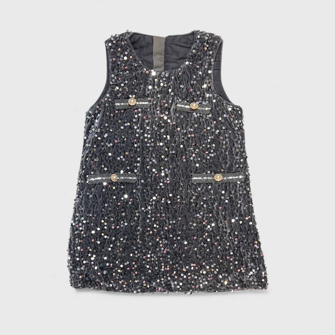 Платье с пайетками