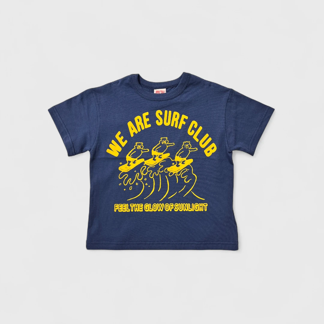 Темно-синяя футболка Surf Club