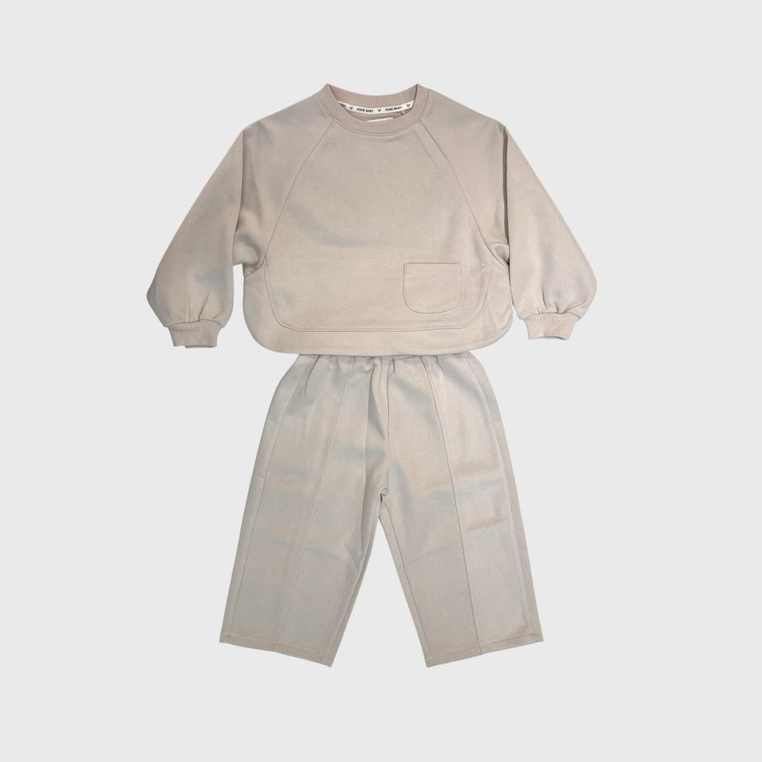 Бежевый спортивный комплект Hone Baby