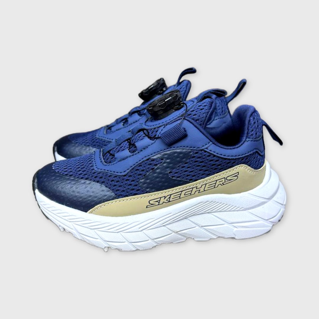 Темно-синие кроссовки Skechers