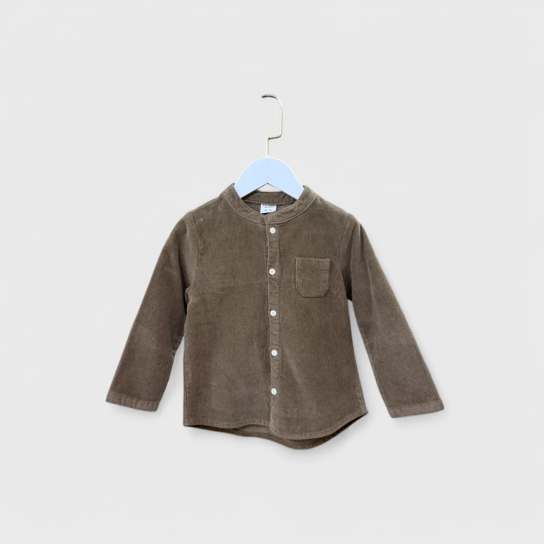 Серая рубашка 