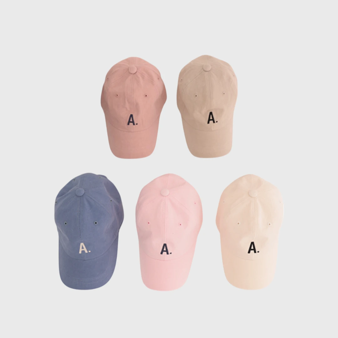 Пастельные бейсболки А.