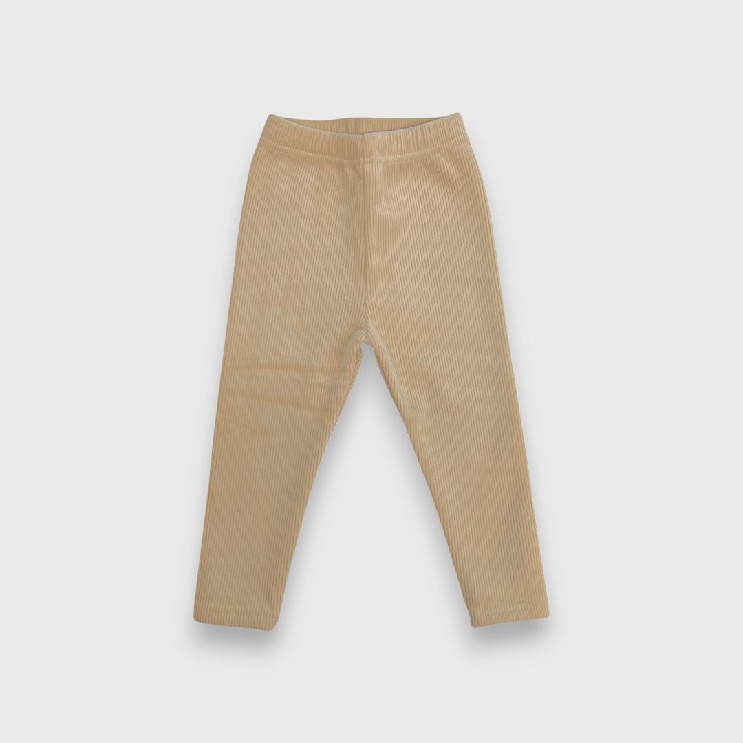Бежевые леггинсы для девочек