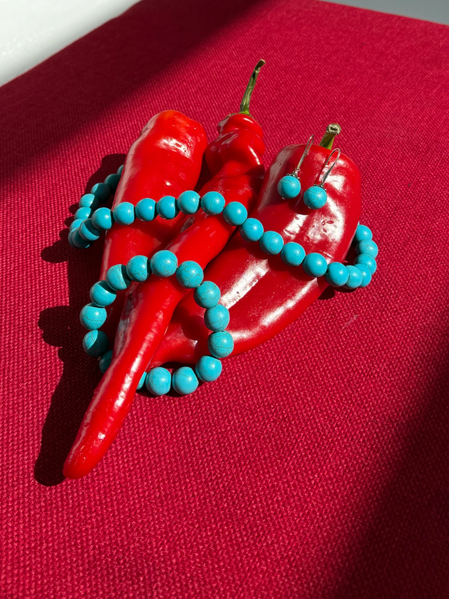 Набор из бирюзы 