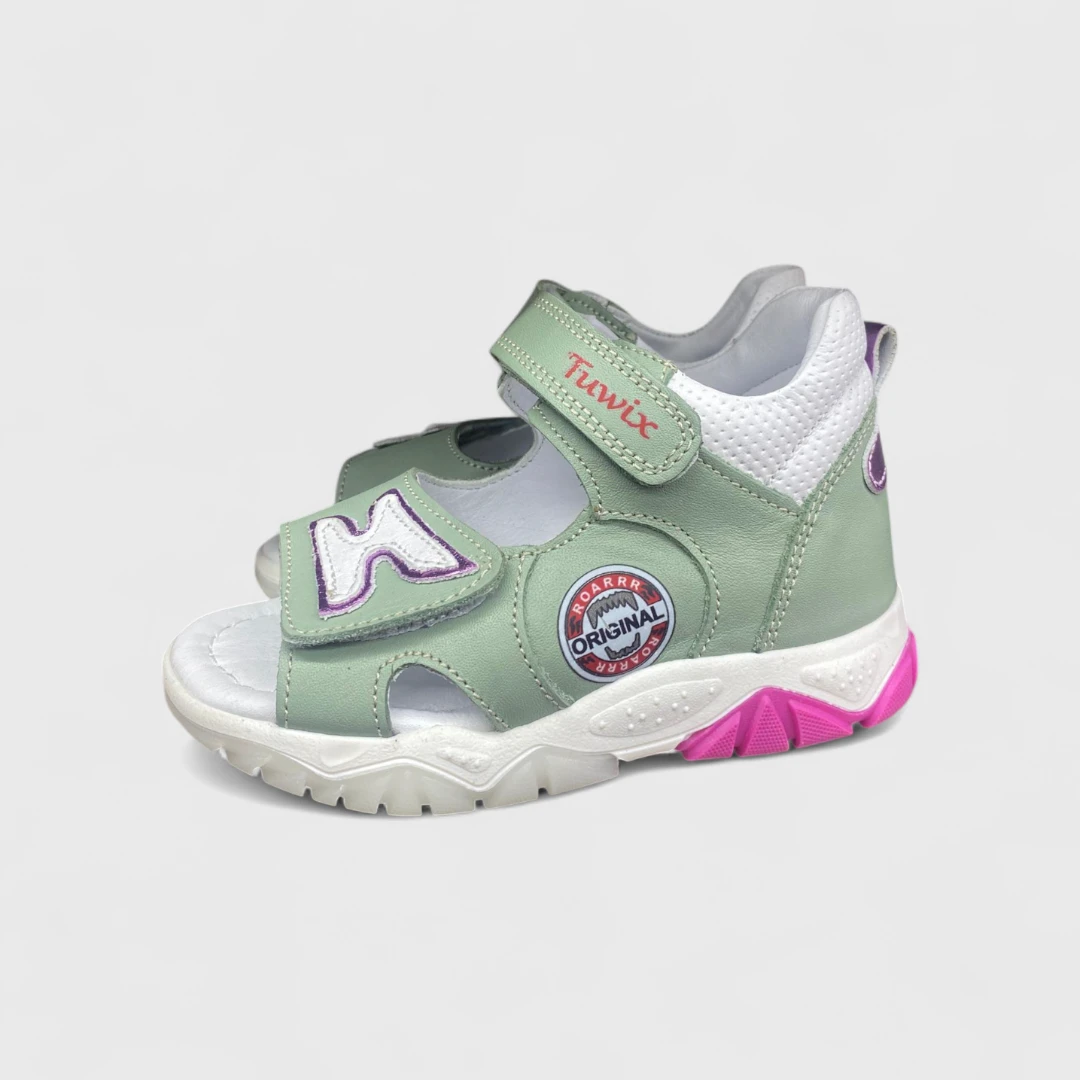 Зеленые сандалии Tuwix