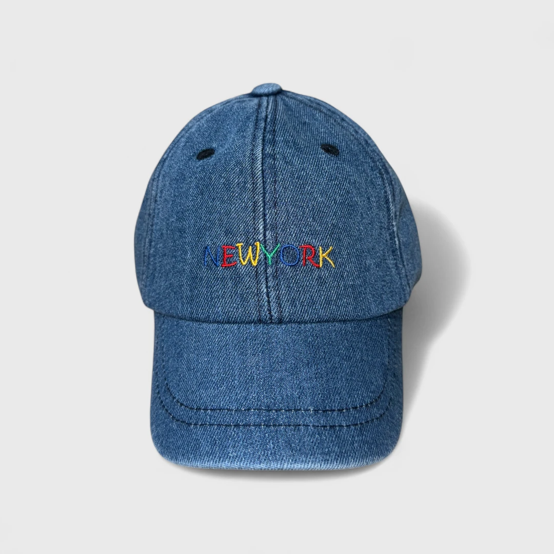 Бейсболка с вышивкой NY (3 цвета)