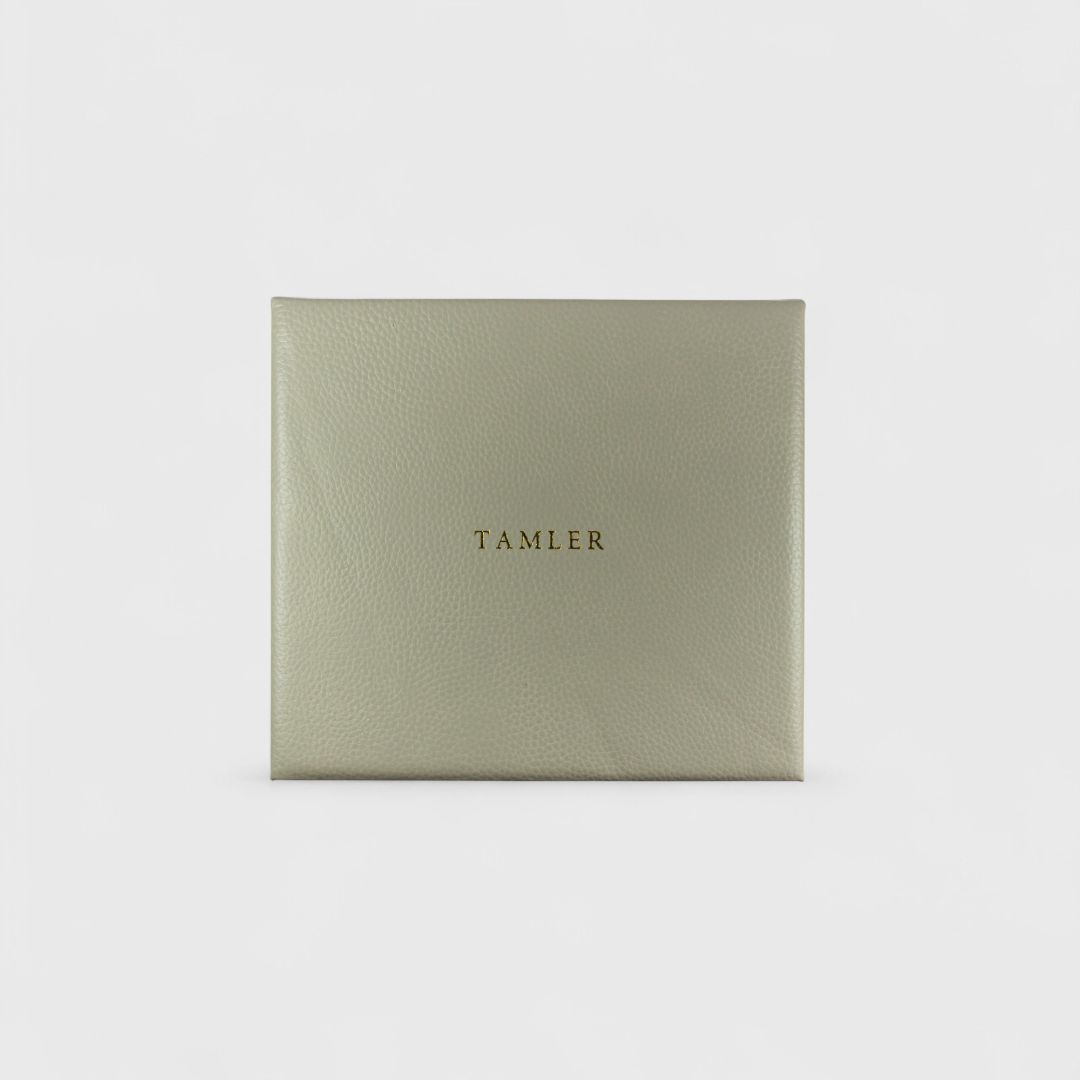 Большая серая шкатулка для украшений