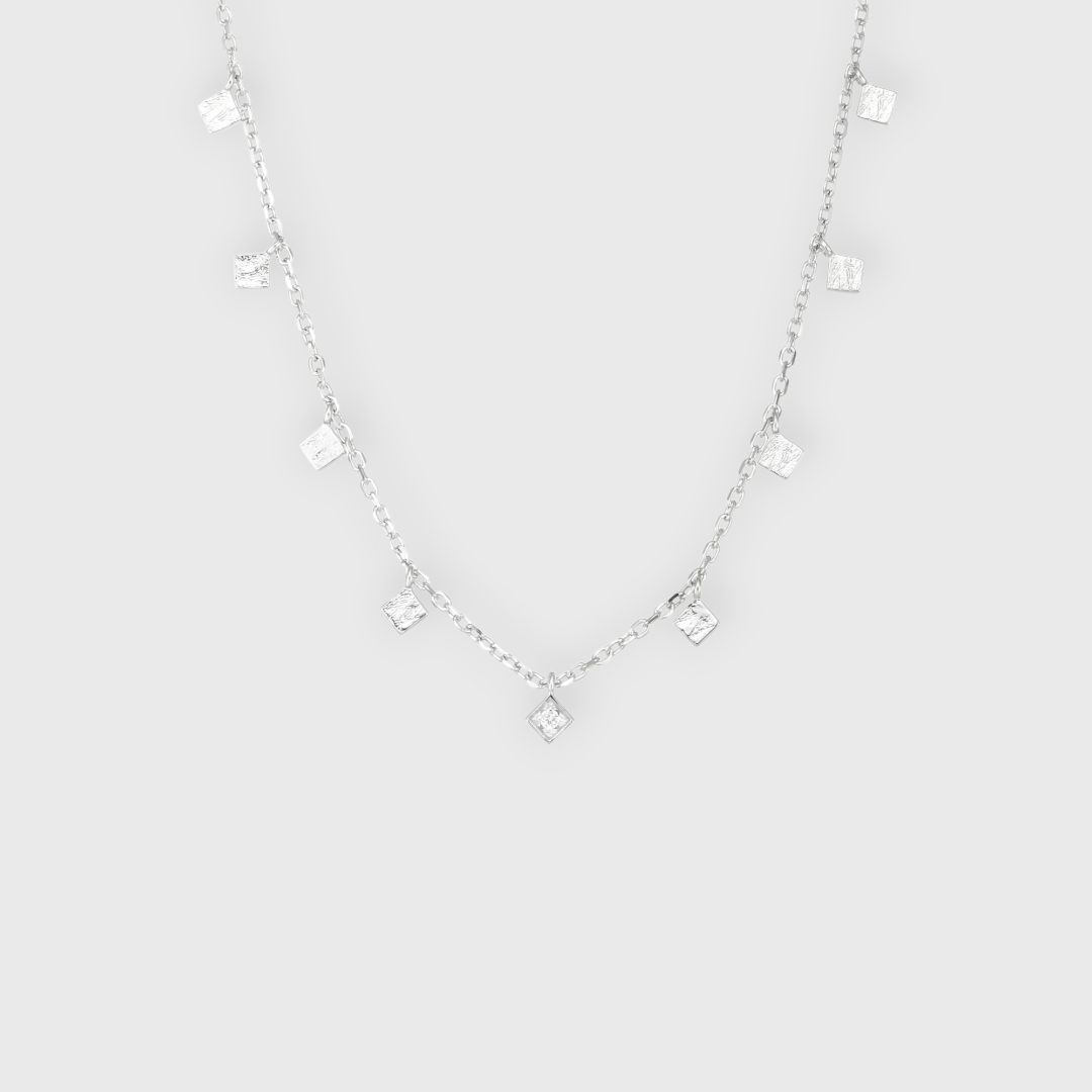 Колье-чокер с бриллиантом из коллекции MOSAIC