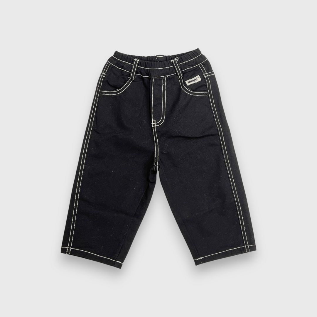 Черные джинсы с секретным карманом