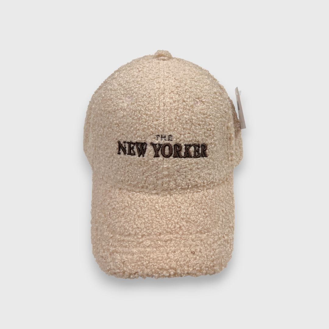 Бежевая кепка The New Yorker