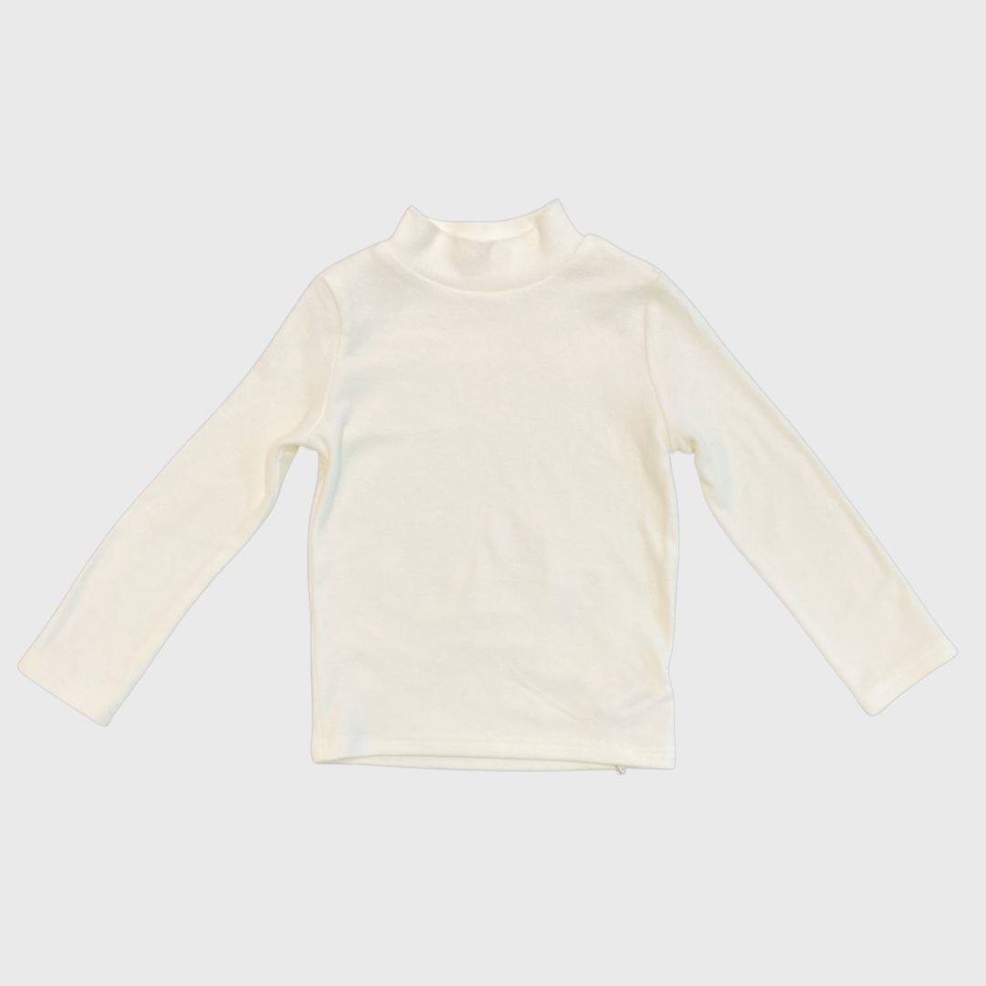 Айвори лонгслив трикотаж