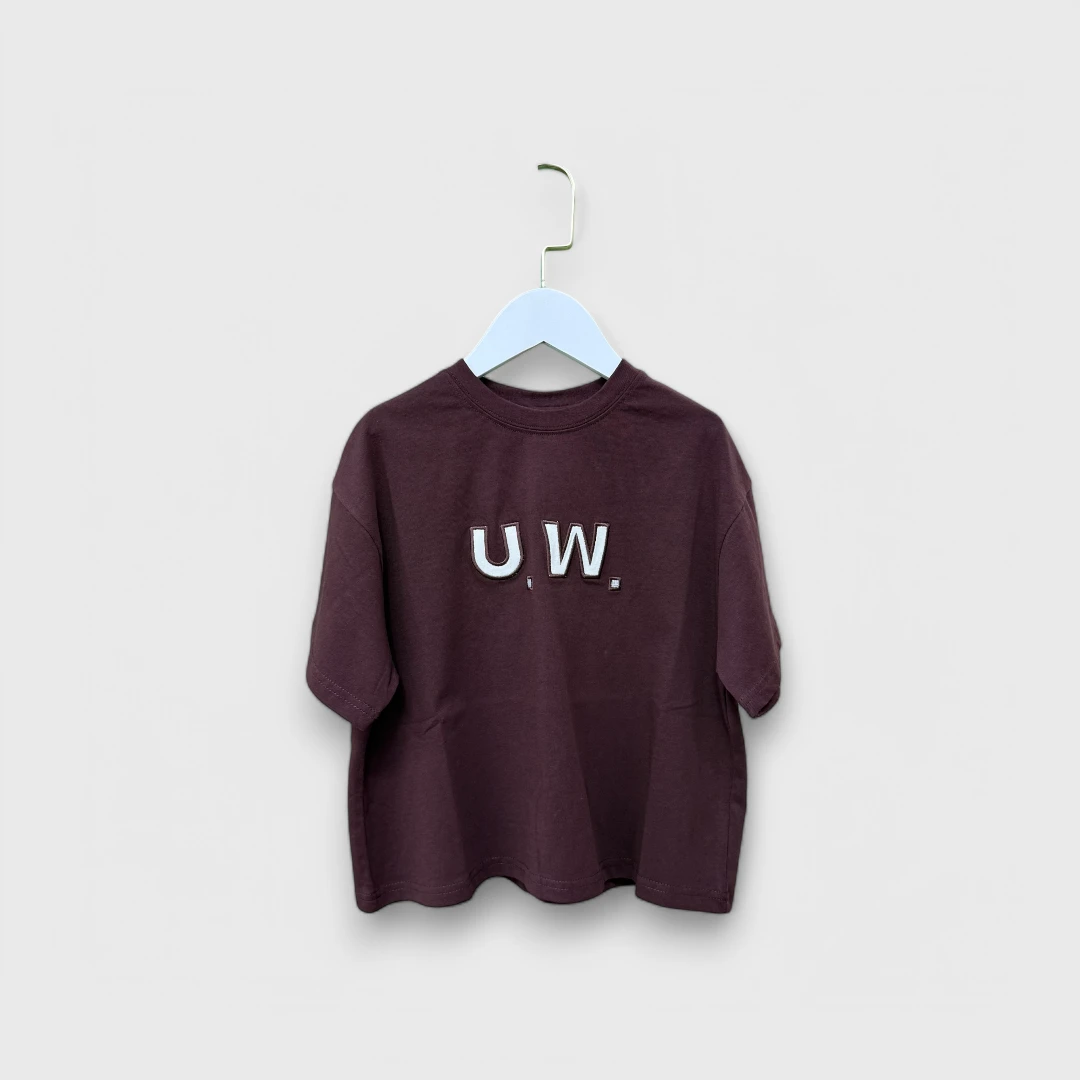 Бордо футболка U.W.