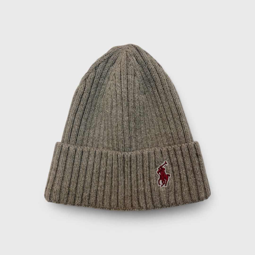 Серая шапка Ralph Lauren