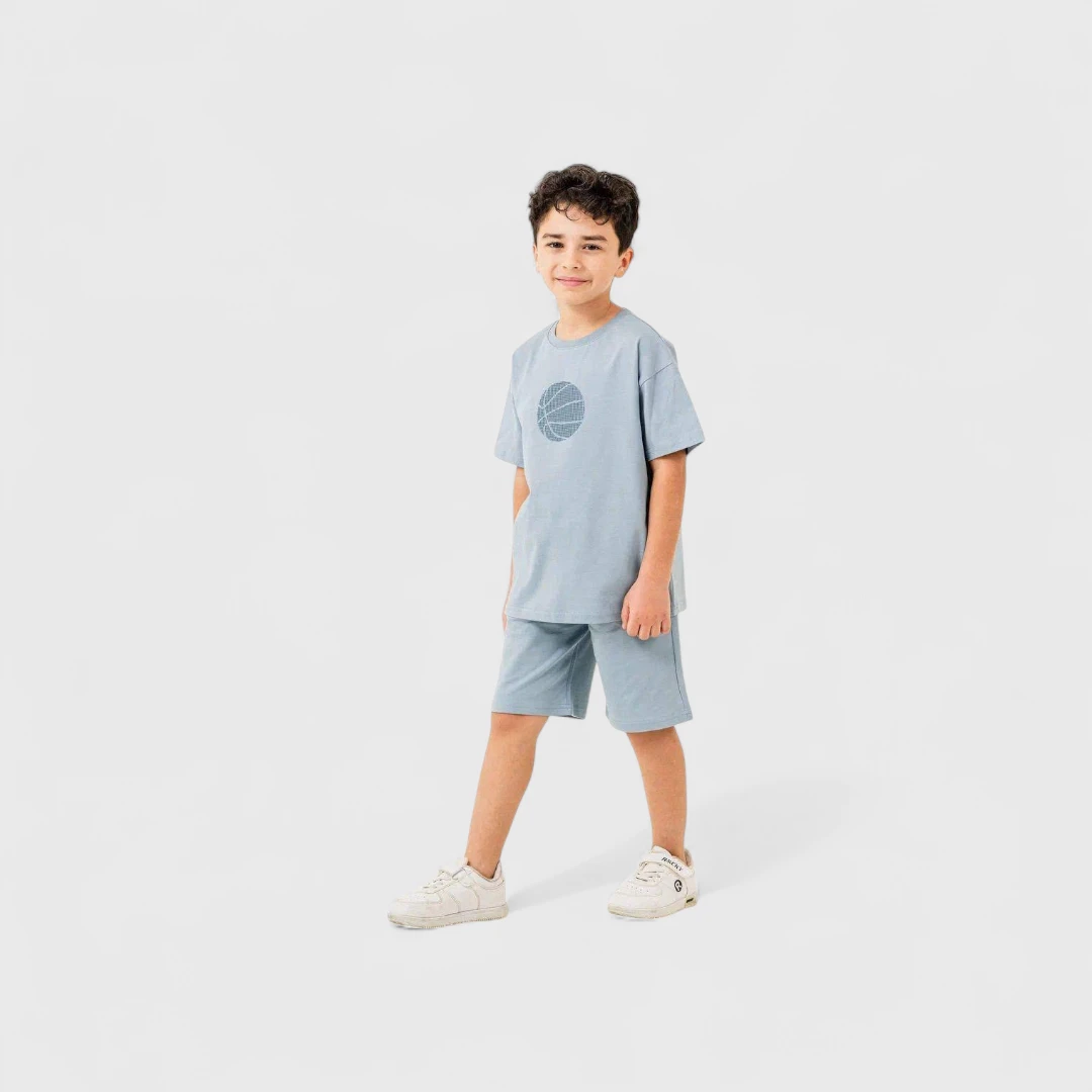 Серый комплект для мальчика