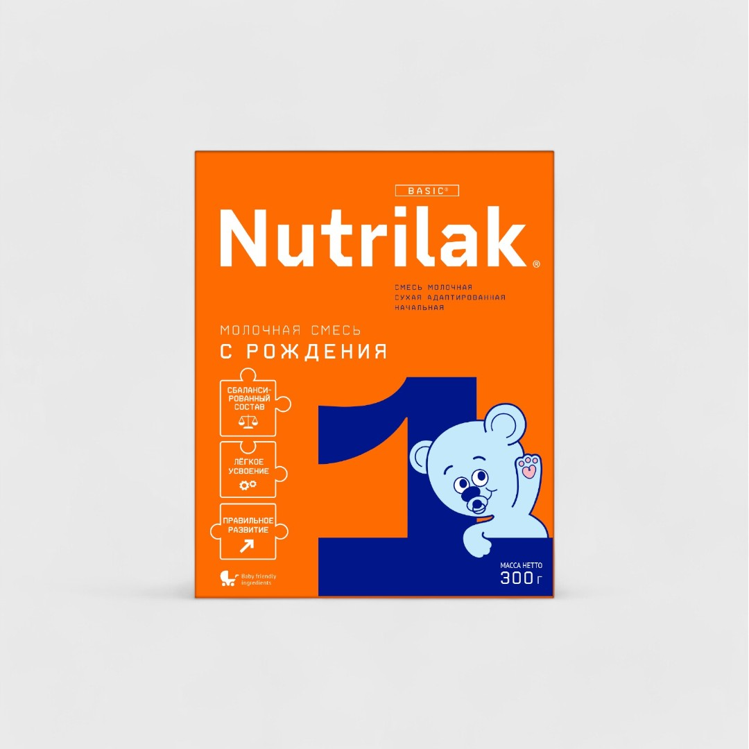 Nutrilak 1 молочная смесь с рождения